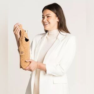 Lux & Nyx Cork wine tote bag
